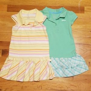 Girl's polo summer dress